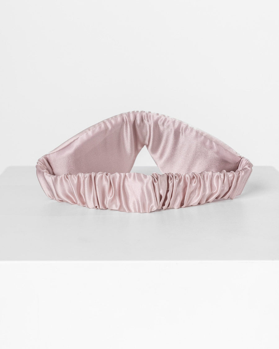 ACCESSORIES Blush Pink / One Size Silk Eye Mask