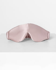 ACCESSORIES Blush Pink / One Size Silk Eye Mask