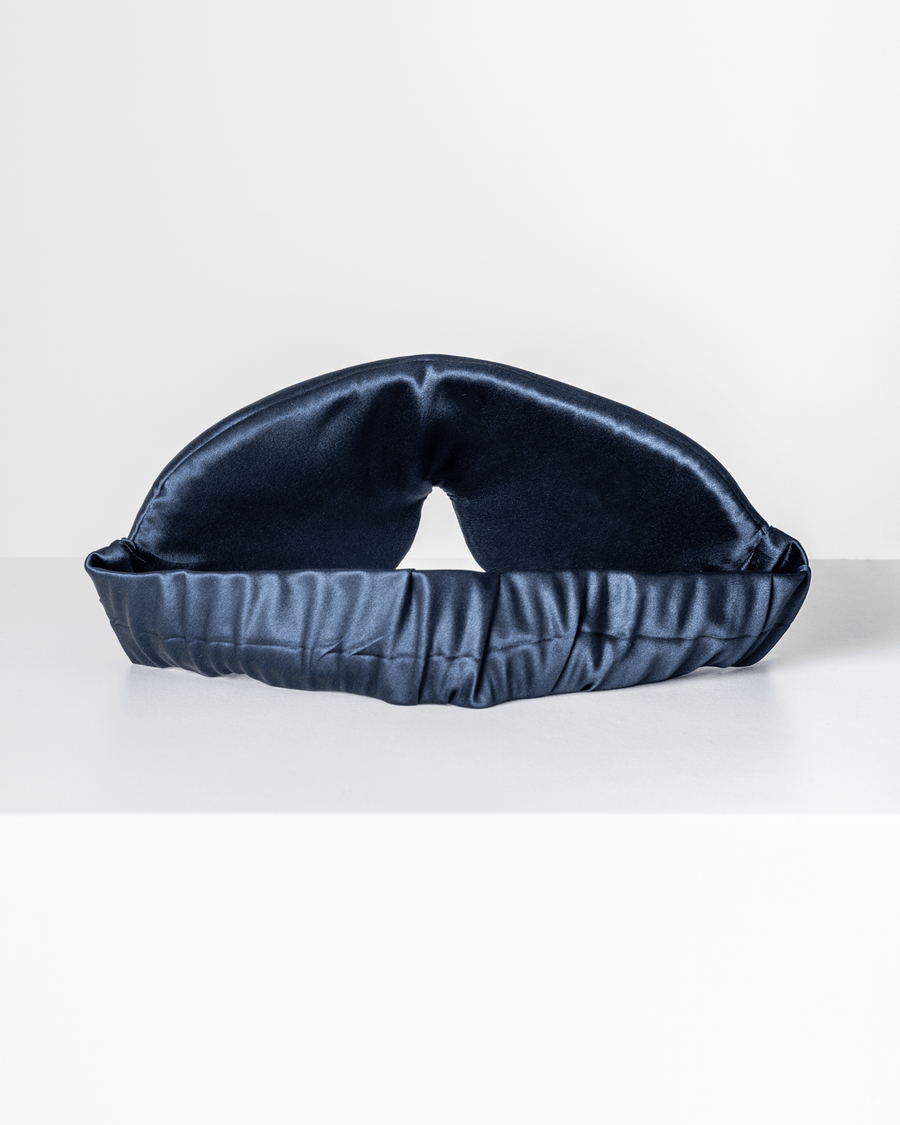 ACCESSORIES Deep Navy / One Size Silk Eye Mask