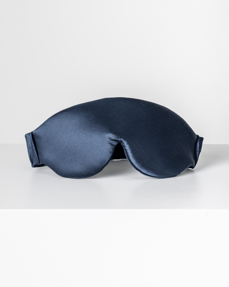 ACCESSORIES Deep Navy / One Size Silk Eye Mask