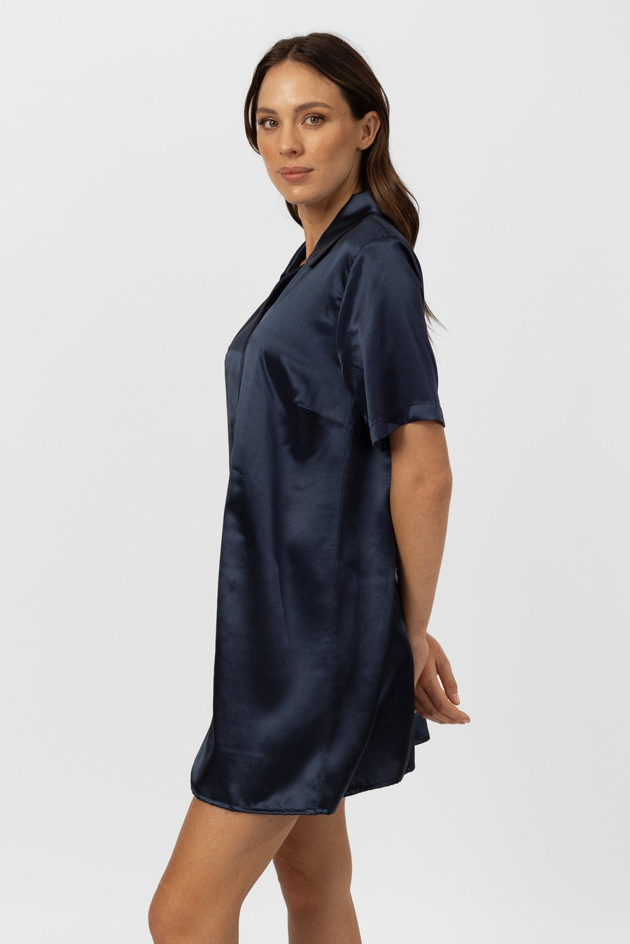 DRESS Lumiere Short Sleeve Shirt Dress