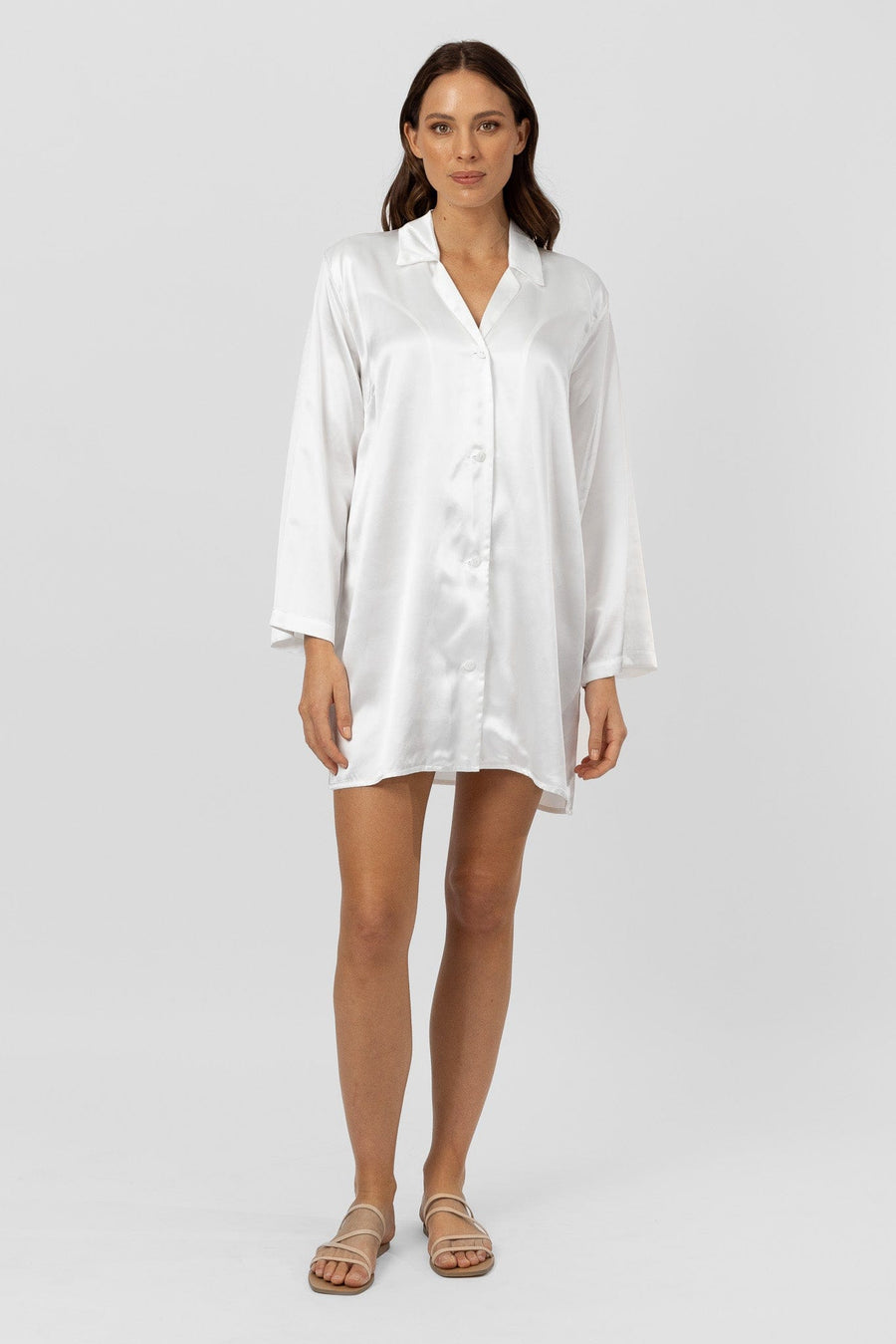 DRESS Haven Long Sleeve Shirt Dress