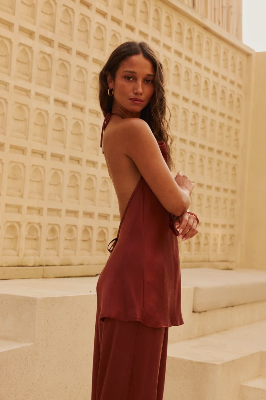 Frankie Halter Top | Reverie the Label | Shop Resort Now Tops Frankie Halter Top: Pre-Order