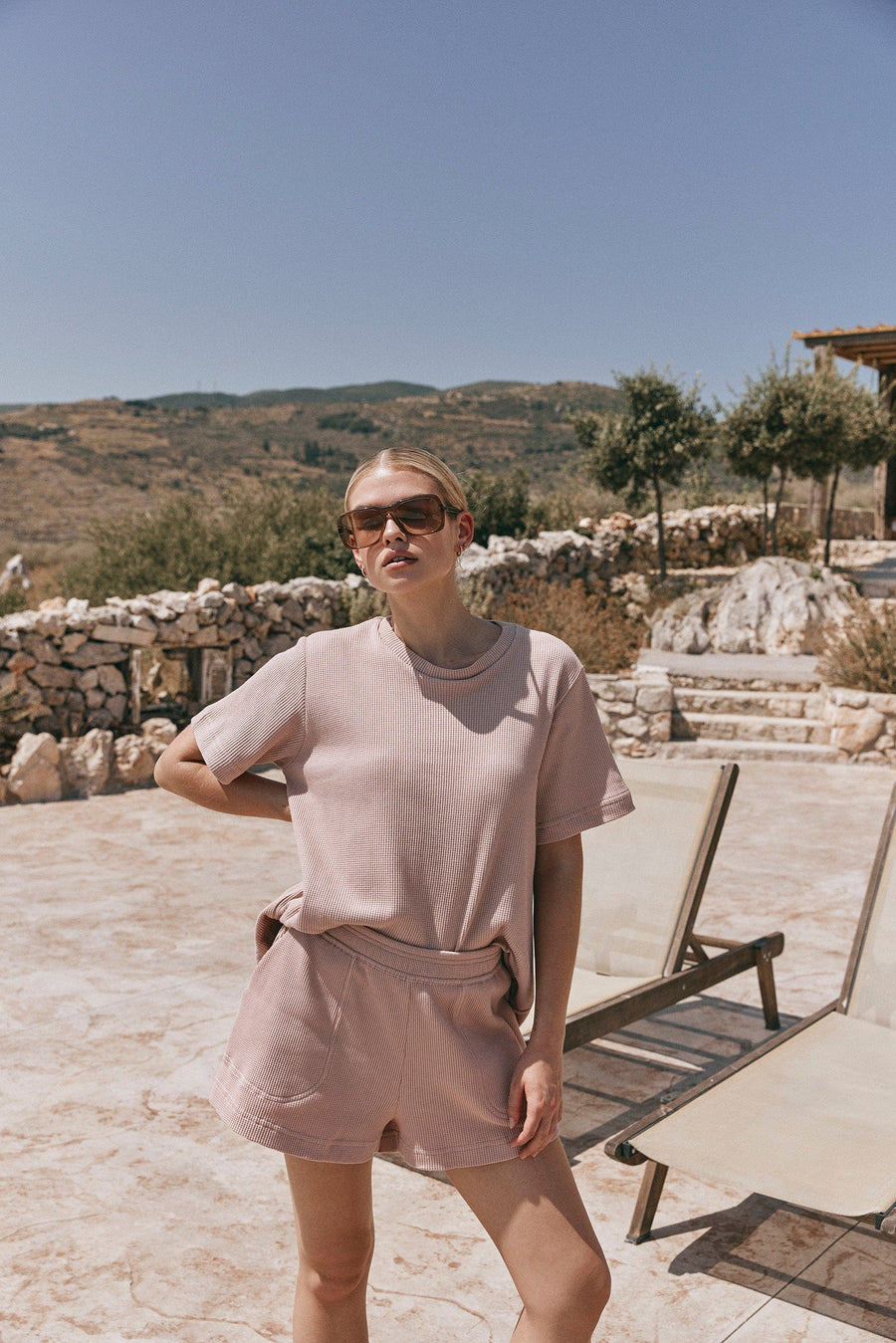 Lush Top | Dusty Pink Lush Top Tops Pajamas Australia Online | Reverie the Label  TOPS Lush Top