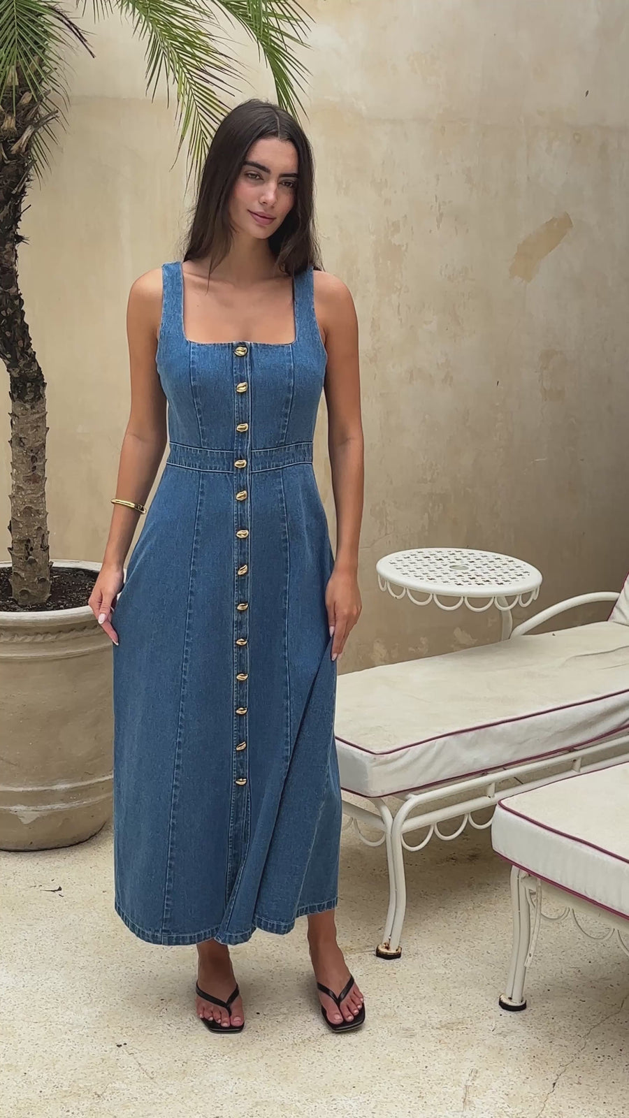 Darcy Dress Denim