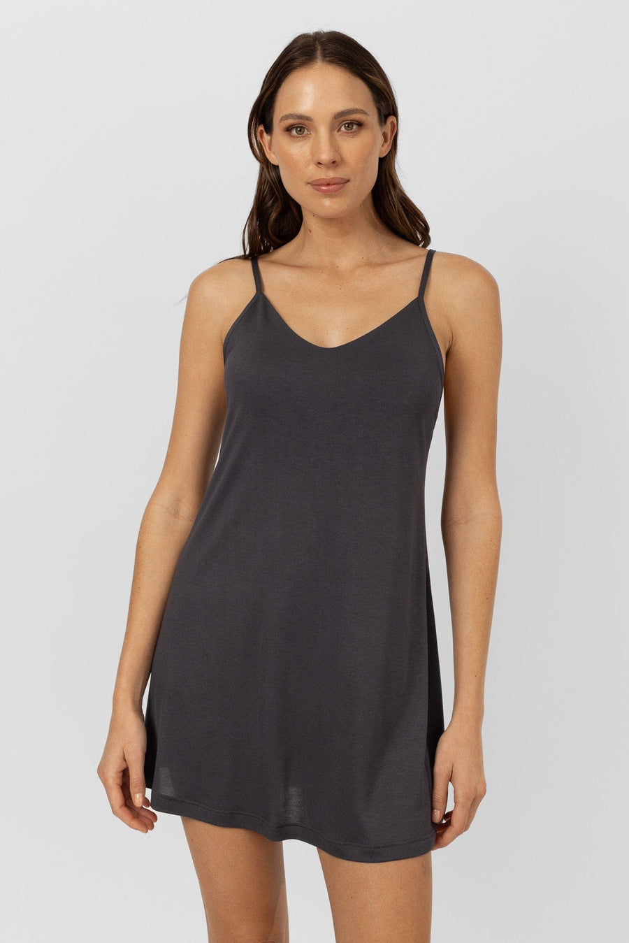 Willow Dress | Graphite Nightgowns Australia Online | Reverie the Label  DRESSES Willow Dress