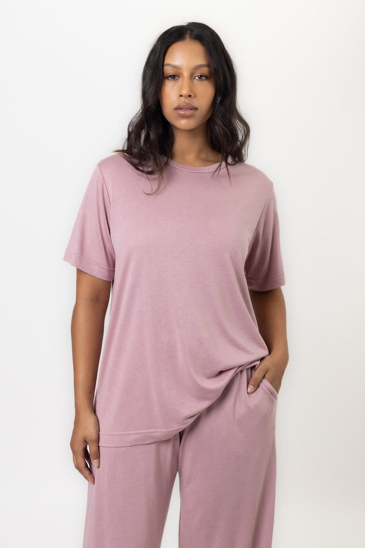 Aurora Top | Blush Pink Aurora Top Pajamas Tops Australia Online | Reverie the Label  TIGHTS Aurora Top