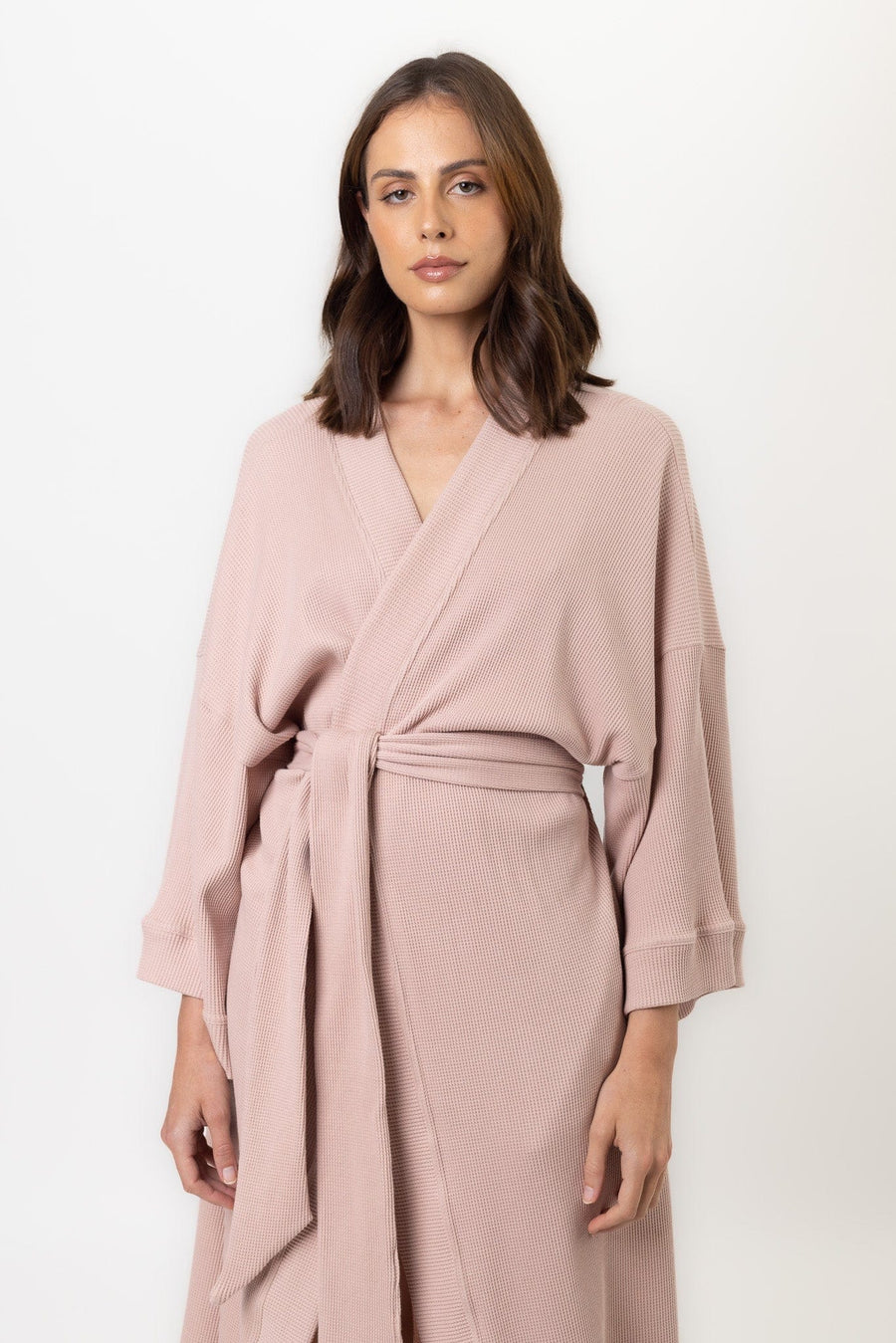 Belle Robe | Dusty Pink Belle Robe Robes Pajamas Australia Online | Reverie the Label  TOPS Belle Robe