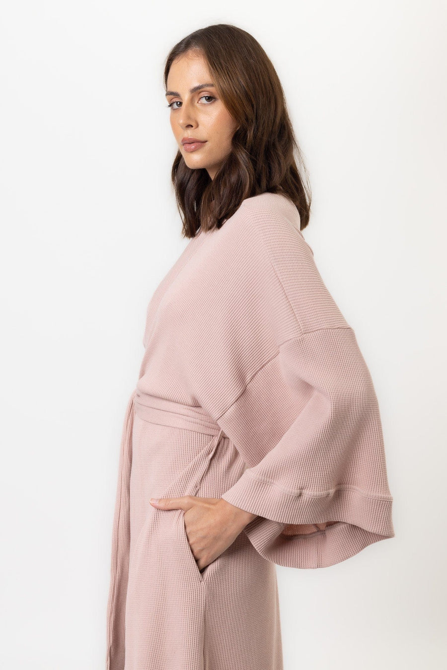 Belle Robe | Dusty Pink Belle Robe Robes Pajamas Australia Online | Reverie the Label  TOPS Belle Robe