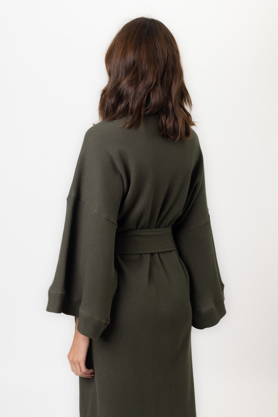 Belle Robe | Khaki Belle Robe Robes Pajamas Australia Online | Reverie the Label  TOPS Belle Robe