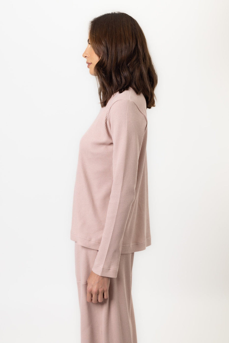 Blithe Top | Dusty Pink Blithe Top Tops Pajamas Australia Online | Reverie the Label  TOPS Blithe Top