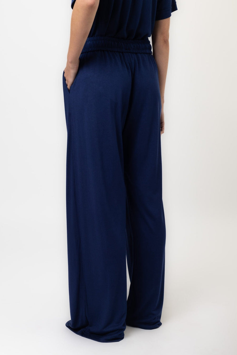 Deanna Pant | Navy Deanna Pant Pants Pajamas Australia Online | Reverie the Label  BOTTOMS Deanna Pant