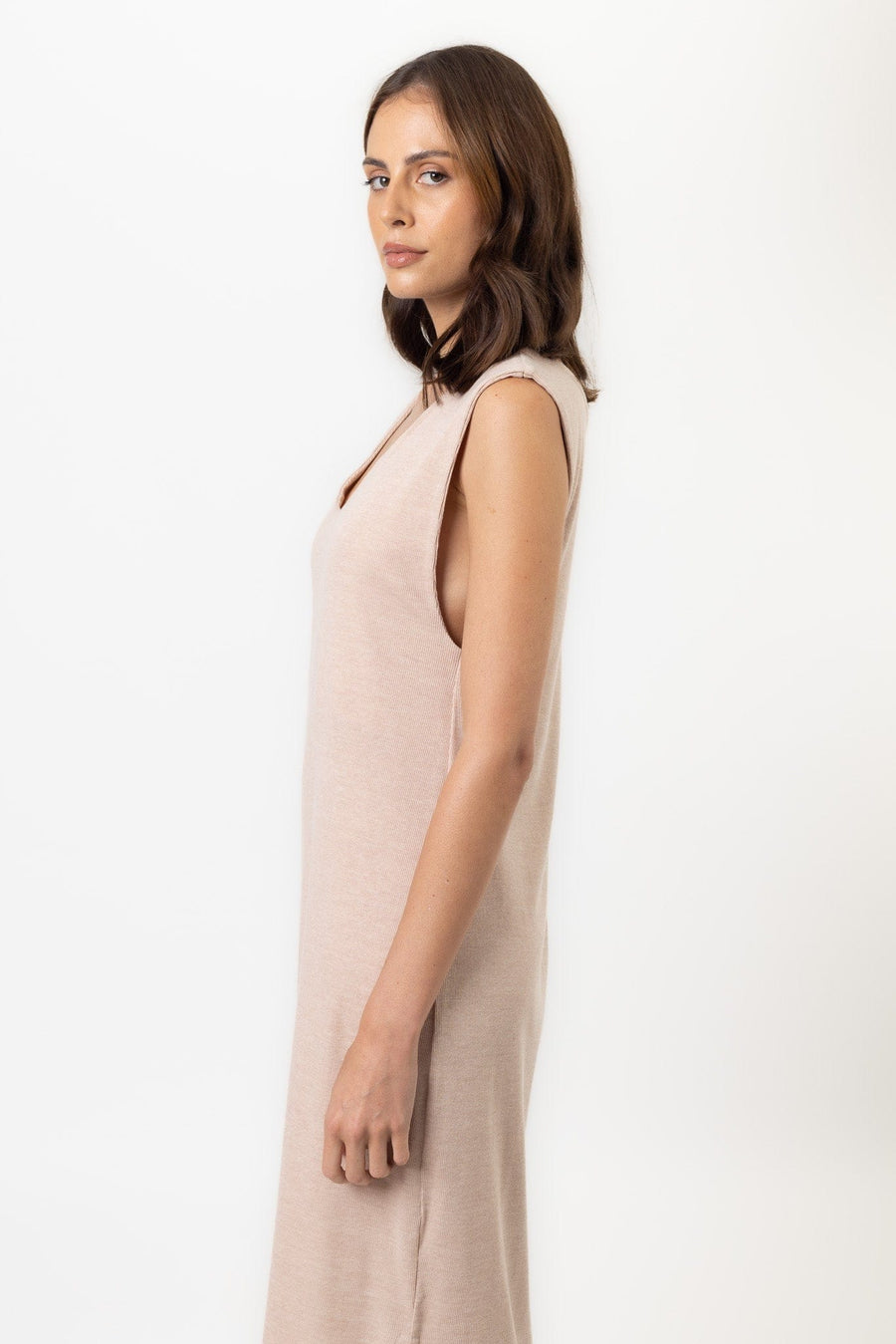 Demure Dress | Beige Demure Dress Night Dress Pajamas Australia Online | Reverie the Label  DRESS Demure Dress