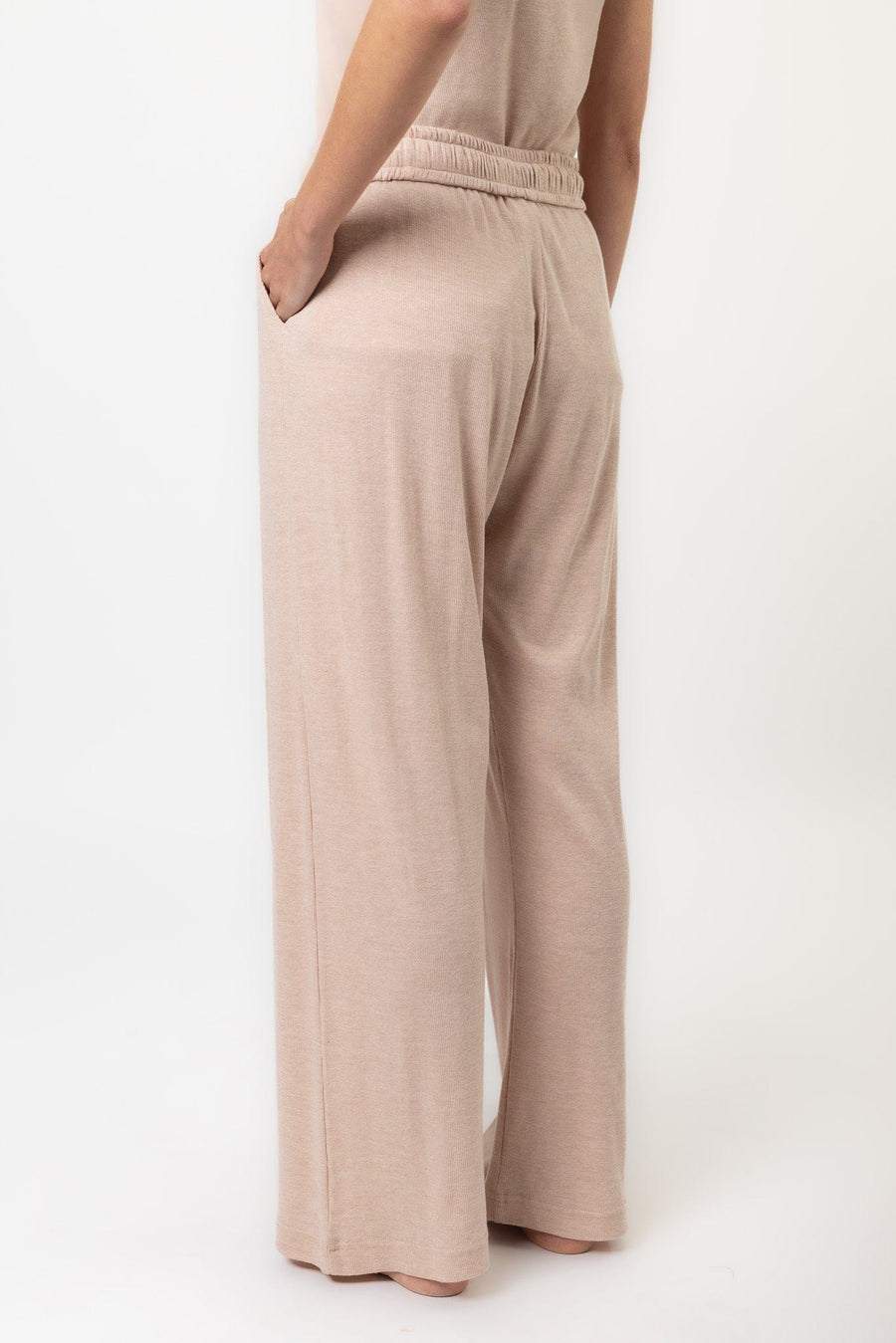 Echo Pant | Beige Echo Pant Lounge Pants Pajamas Australia Online | Reverie the Label  BOTTOMS Echo Pant