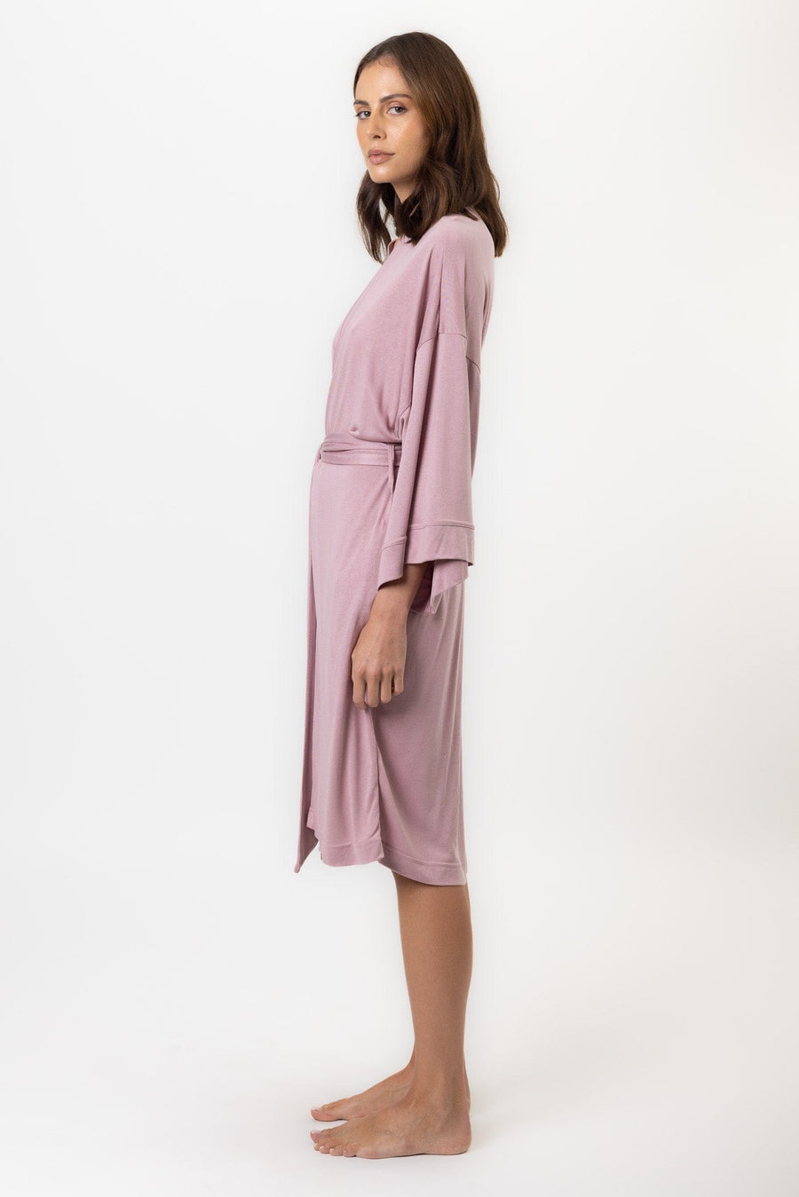 Felicity Robe | Blush Pink Felicity Robe Robes Pajamas Australia Online | Reverie the Label  TOPS Felicity Robe