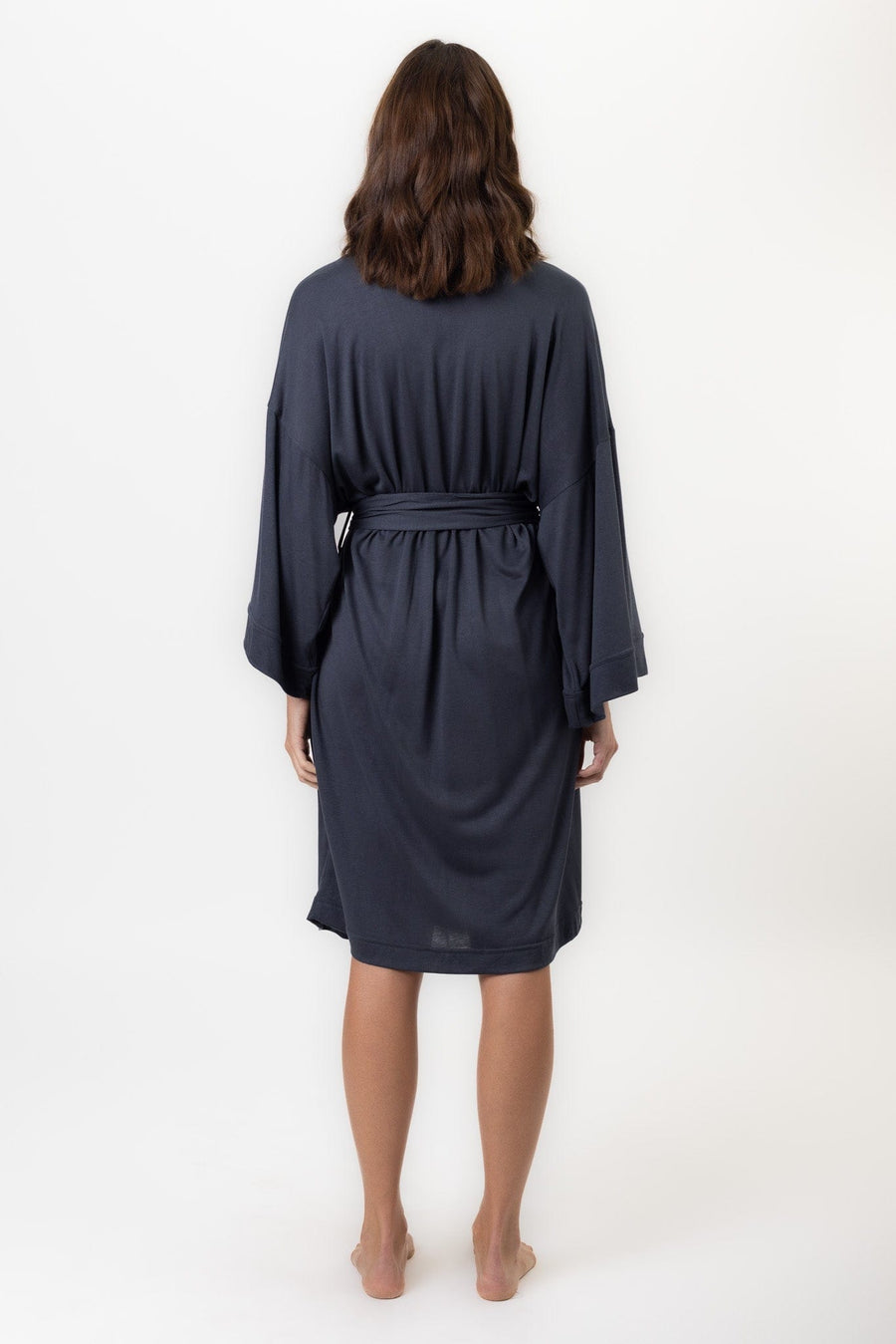 Felicity Robe | Graphite Felicity Robe Robes Pajamas Australia Online | Reverie the Label  TOPS Felicity Robe