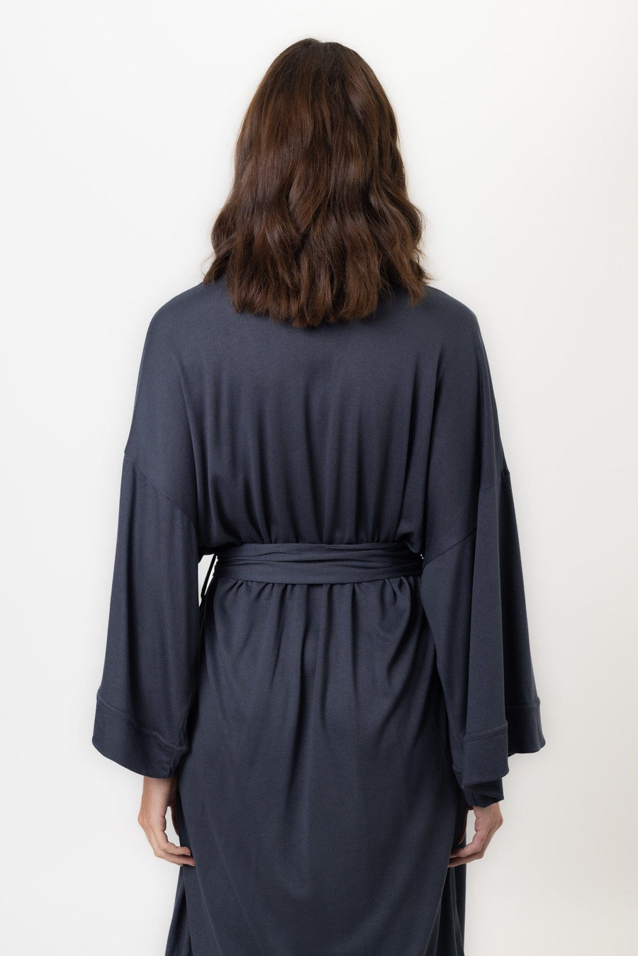 Felicity Robe | Graphite Felicity Robe Robes Pajamas Australia Online | Reverie the Label  TOPS Felicity Robe