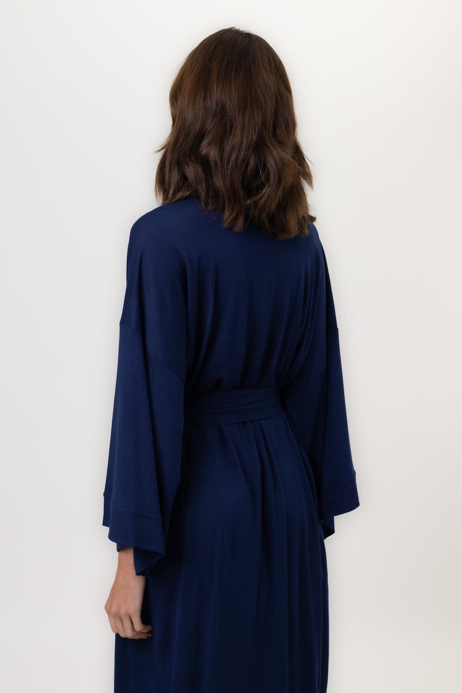 Felicity Robe | Navy Felicity Robe Robes Pajamas Australia Online | Reverie the Label  TOPS Felicity Robe