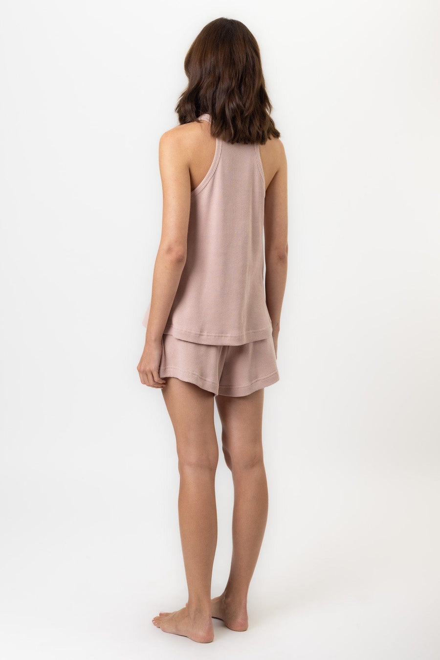 Fleur Tank | Dusty Pink Fleur Tank Tanks Pajamas Australia Online | Reverie the Label  TOPS Fleur Tank