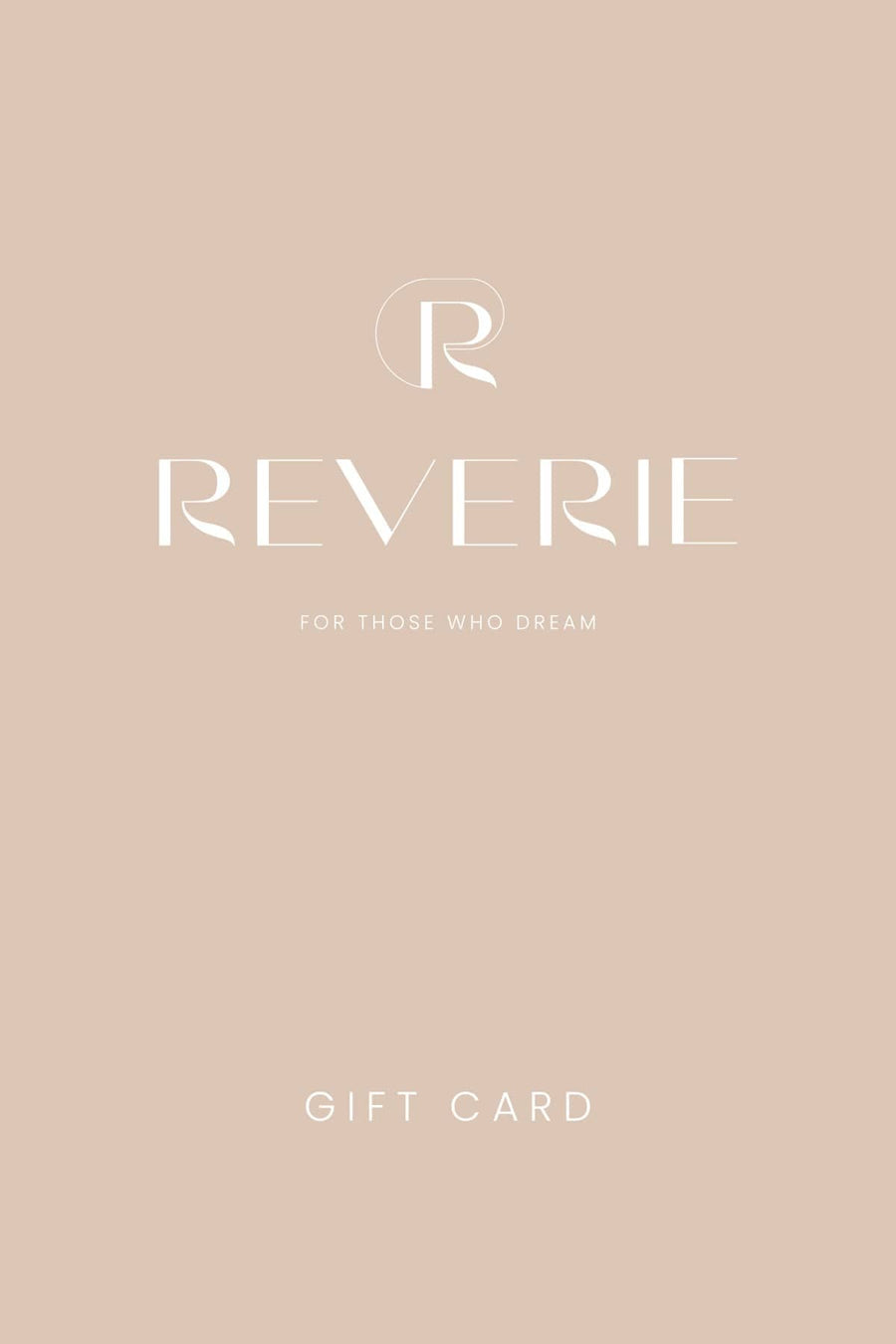 Gift Card | Reverie the Label | The Perfect Gift for Her  Gift Card