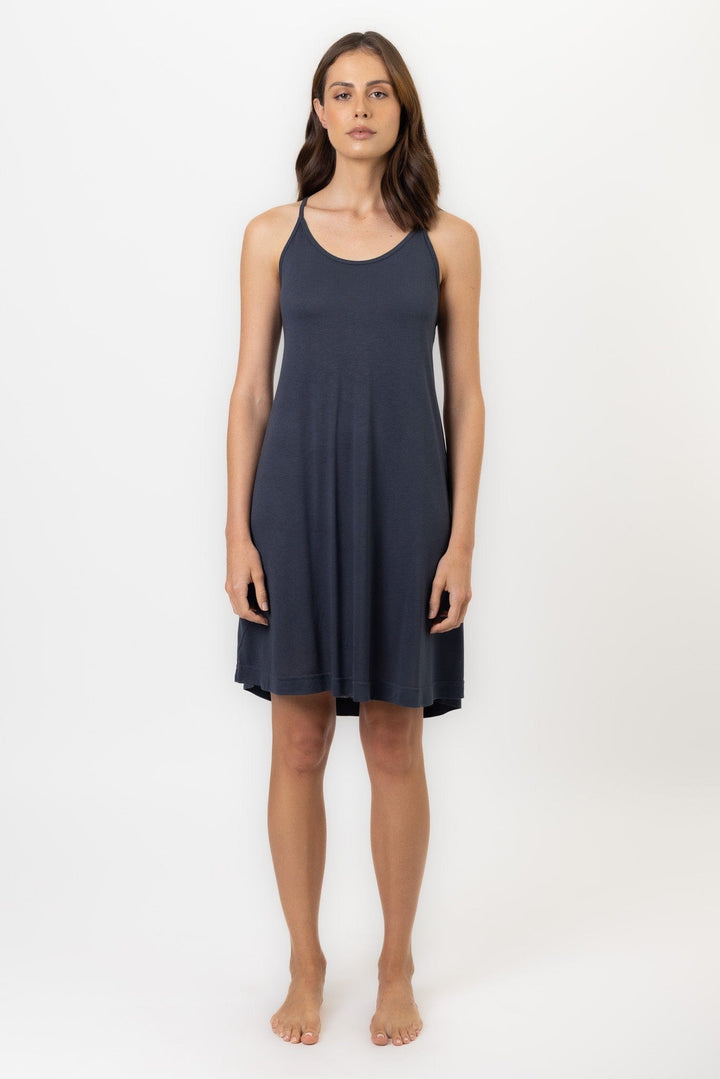 Grace Nightdress | Graphite Grace Nightdress Night Dresses Pajamas Australia Online | Reverie the Label  DRESS Grace Nightdress