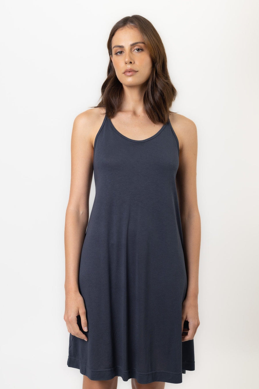 Grace Nightdress | Graphite Grace Nightdress Night Dresses Pajamas Australia Online | Reverie the Label  DRESS Grace Nightdress