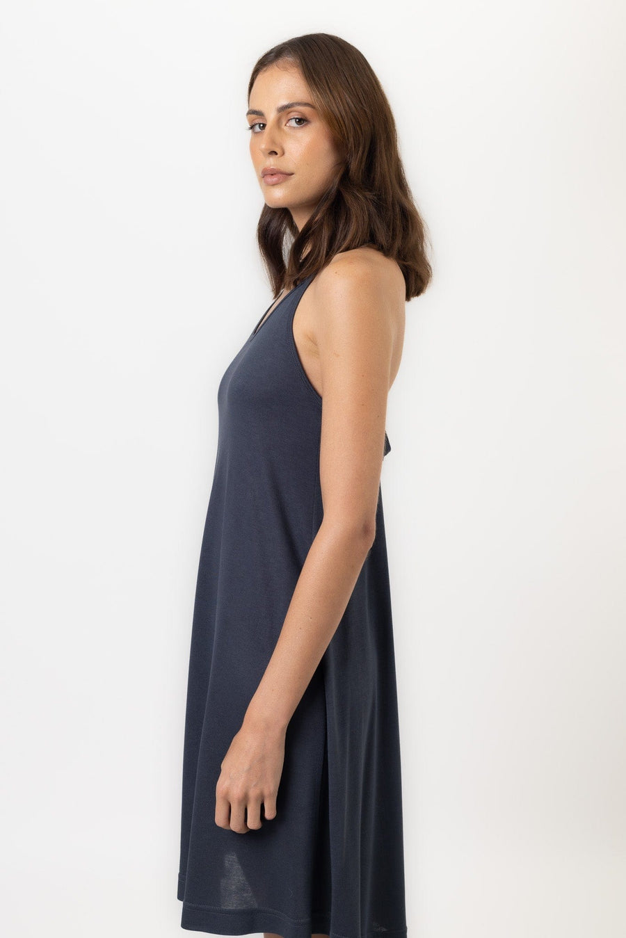 Grace Nightdress | Graphite Grace Nightdress Night Dresses Pajamas Australia Online | Reverie the Label  DRESS Grace Nightdress