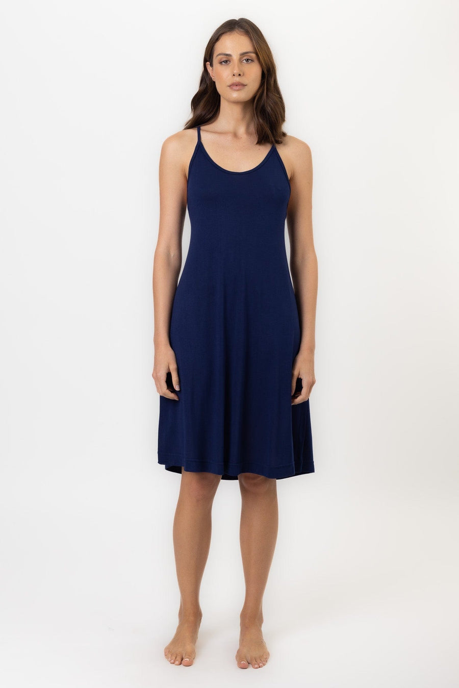 Grace Nightdress | Navy Grace Nightdress Night Dresses Pajamas Australia Online | Reverie the Label  DRESS Grace Nightdress