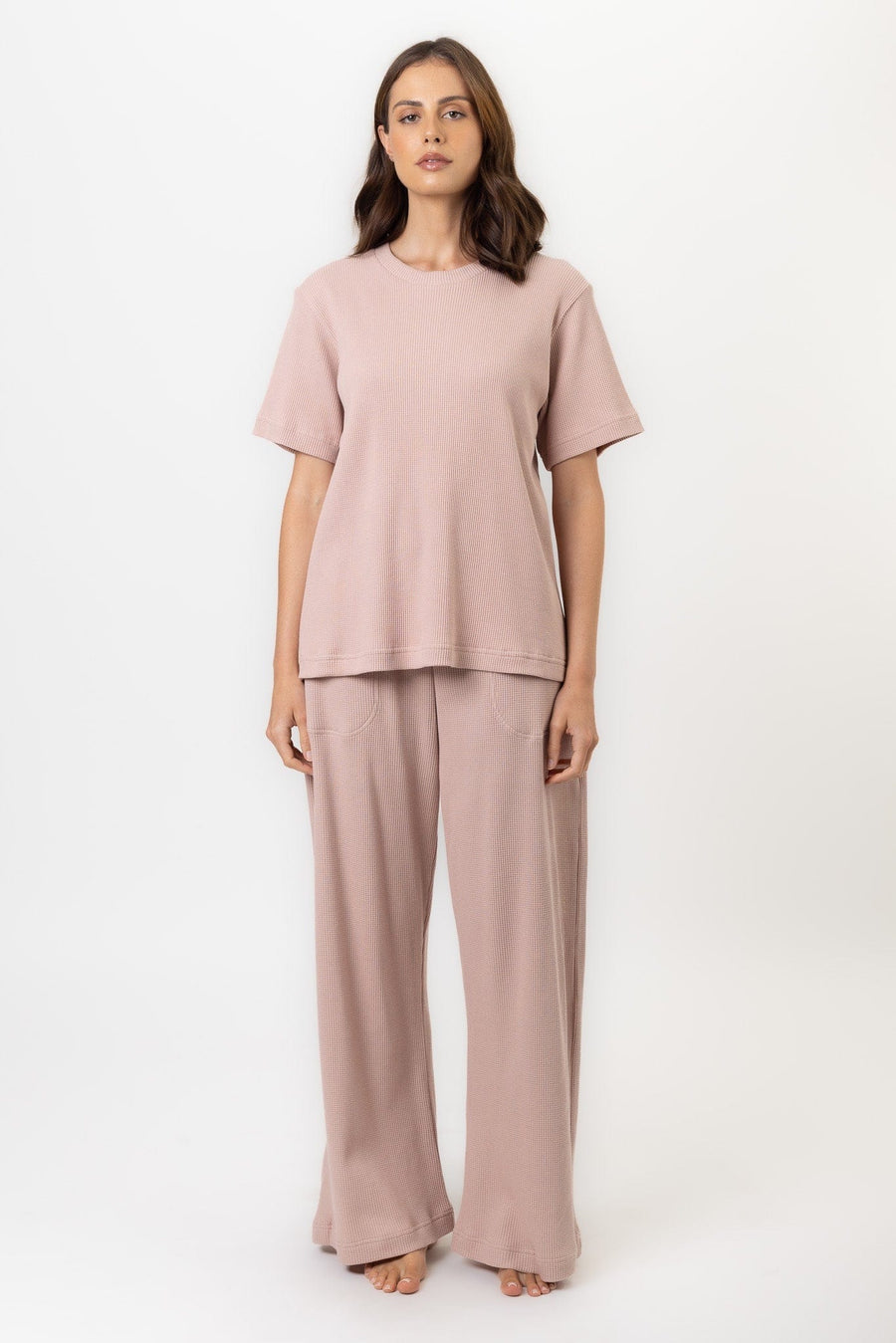 Lush Top | Dusty Pink Lush Top Tops Pajamas Australia Online | Reverie the Label  TOPS Lush Top