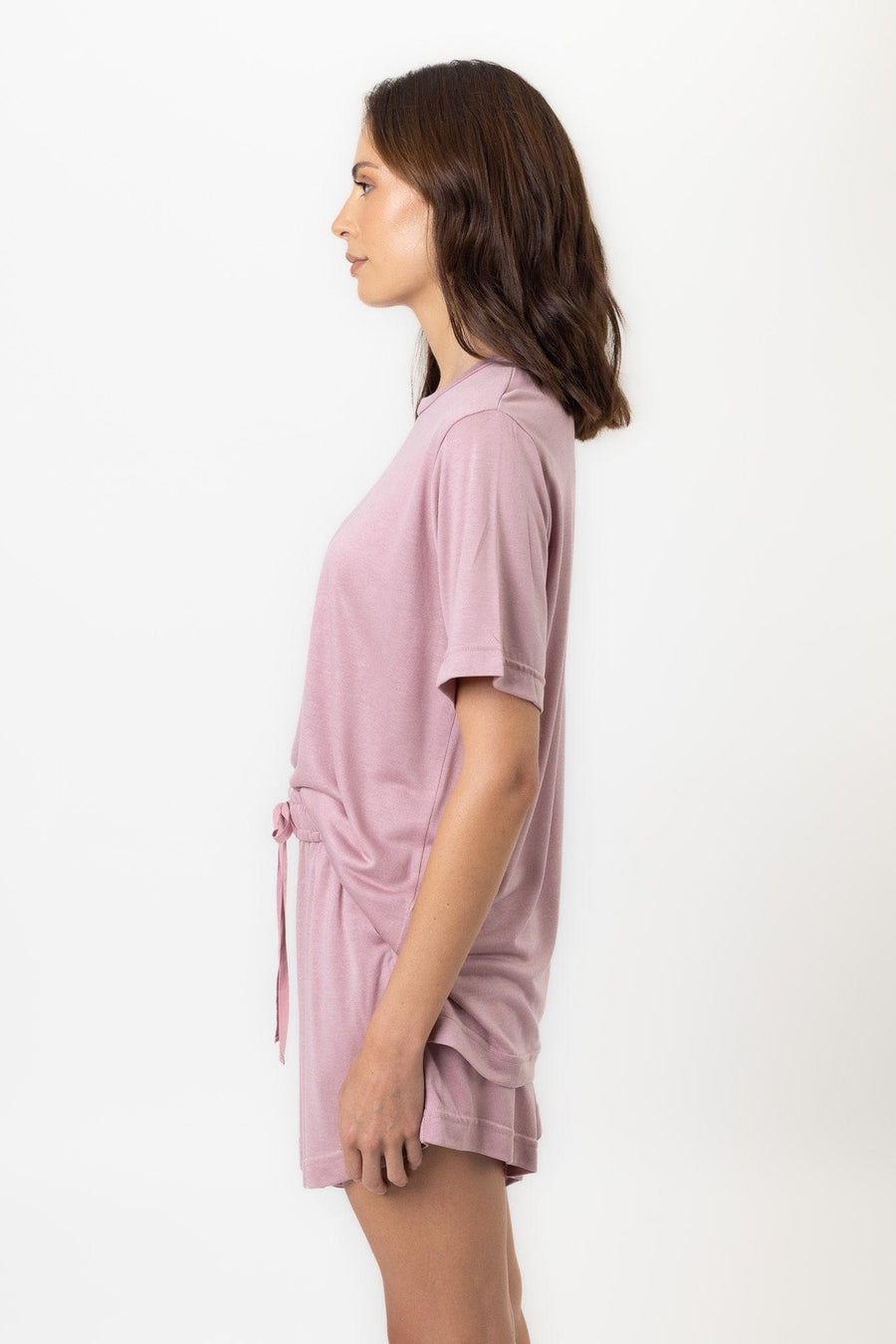 Opulent Short | Blush Pink Opulent Short Lounge Shorts Pajamas Australia Online | Reverie the Label  SHORTS Opulent Short