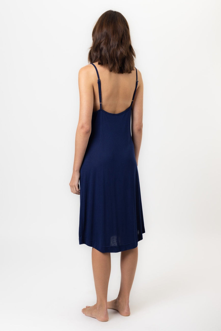 Sienna Nightdress | Navy Sienna Night Dress Night Dresses Pajamas Australia Online | Reverie the Label  DRESS Sienna Nightdress