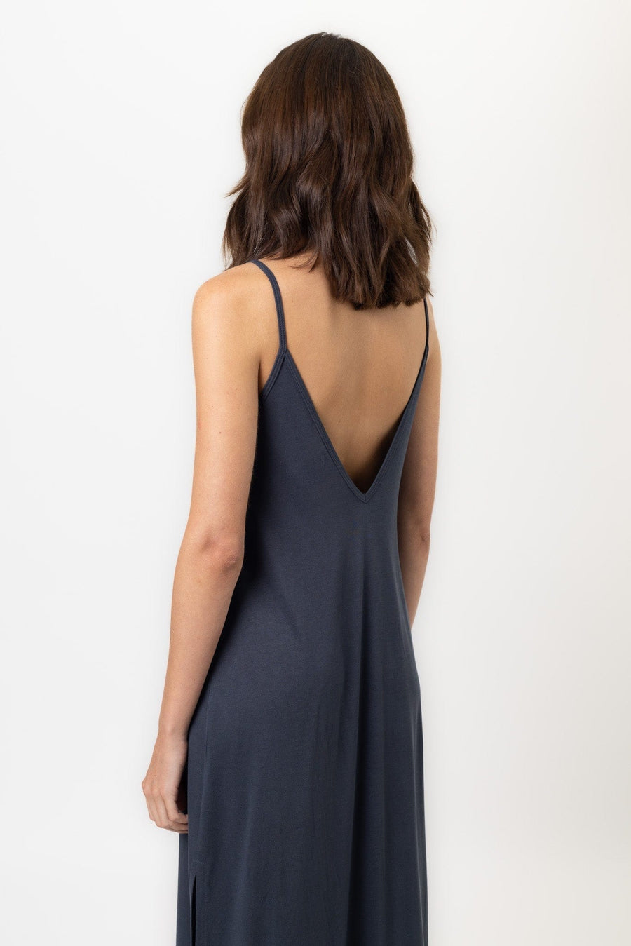 Susanna Nightdress | Graphite Nightdress Nightdresses Pajamas Australia Online | Reverie the Label  DRESS Susanna Nightdress