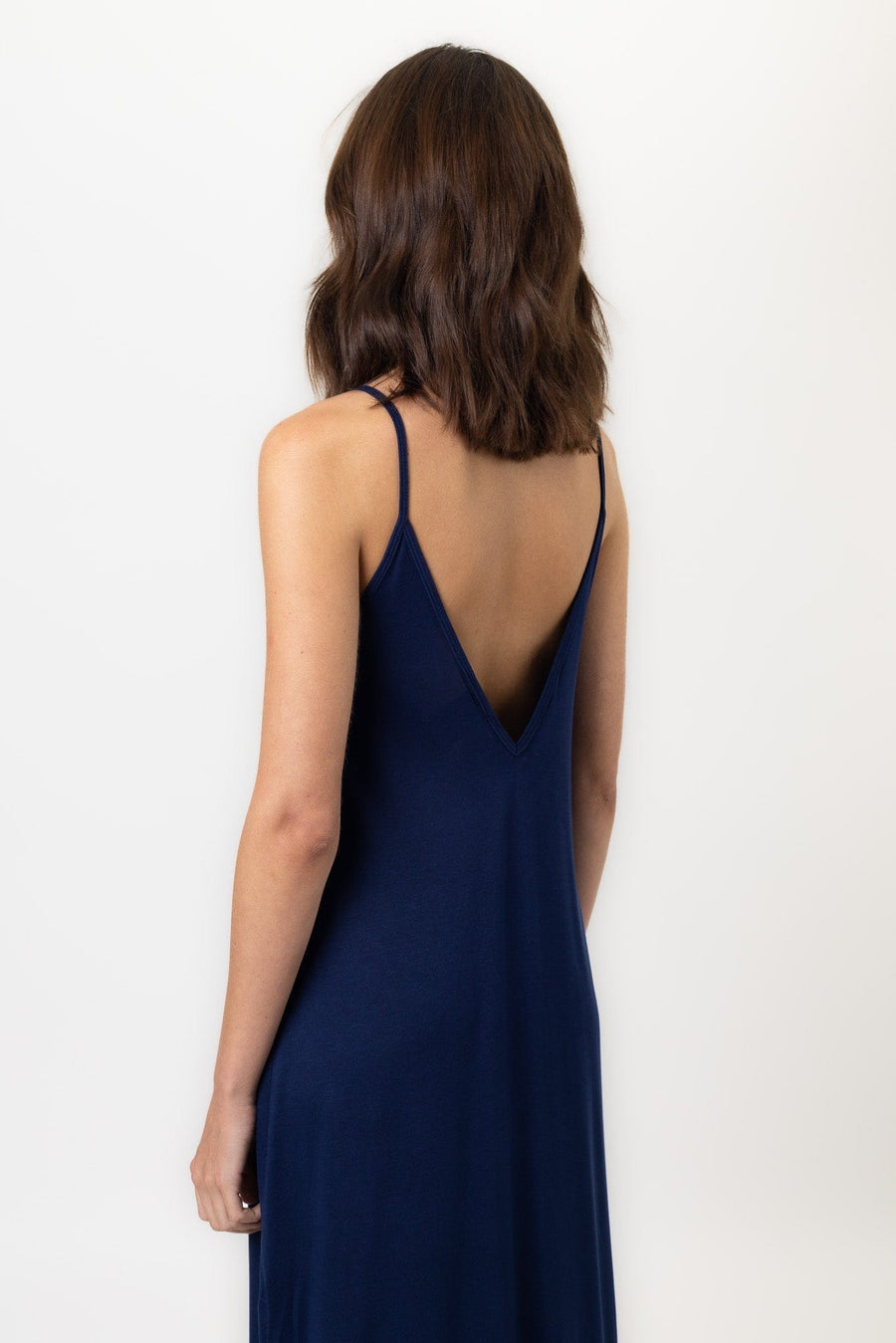 Susanna Nightdress | Navy Nightdress Nightdresses Pajamas Australia Online | Reverie the Label  DRESS Susanna Nightdress