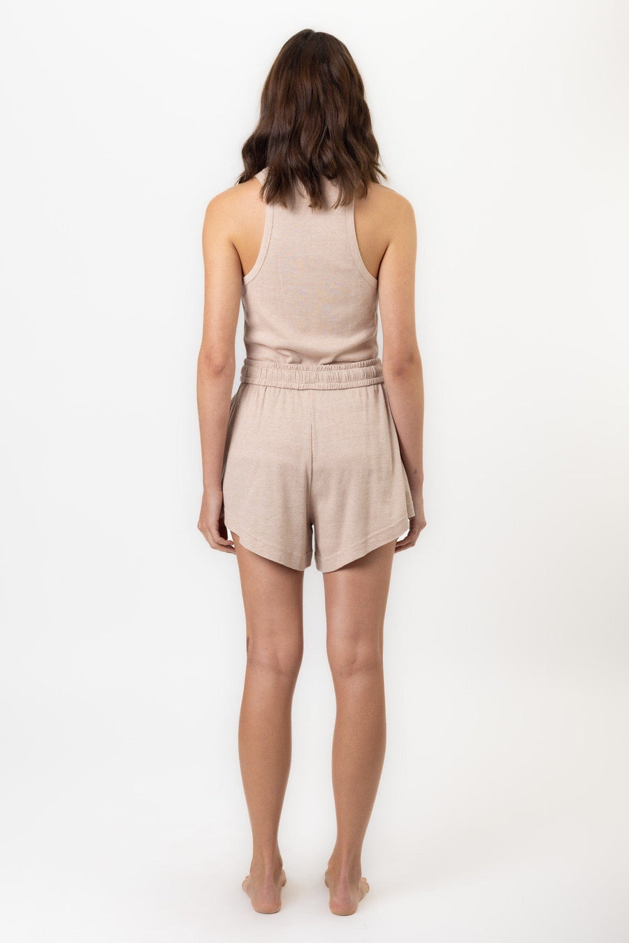 Tulip Short | Beige Tulip Shorts Lounge Shorts Pajamas Australia Online | Reverie the Label  SHORTS Tulip Short